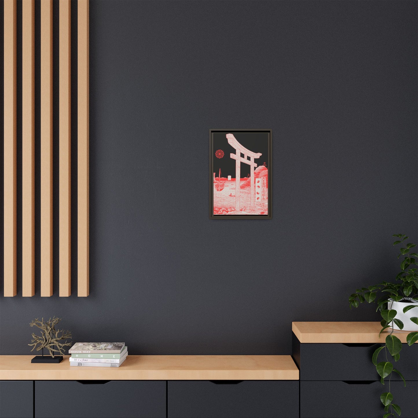 Daily Commute - Framed Canvas