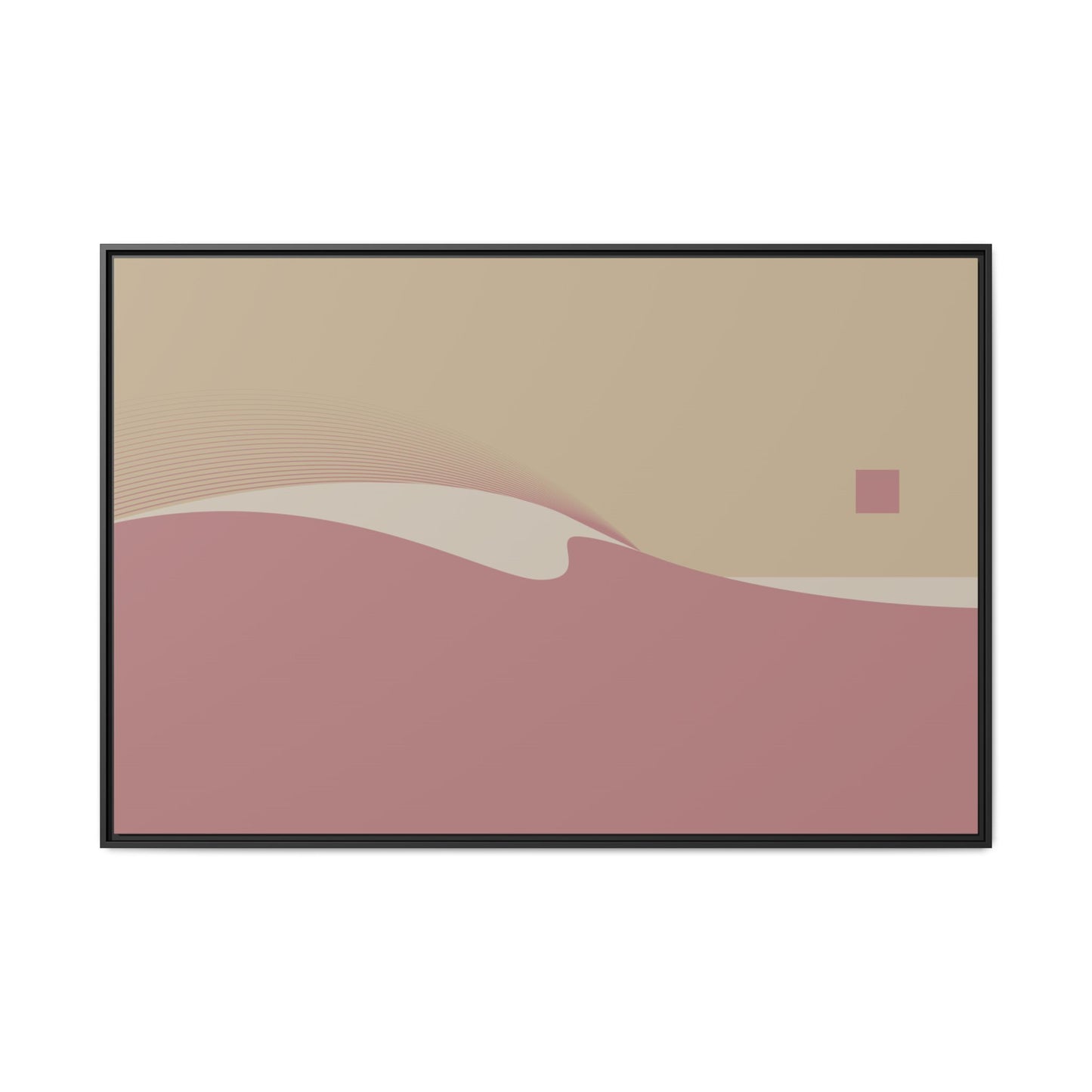 Day Wave - Dusk - XL Framed Canvas