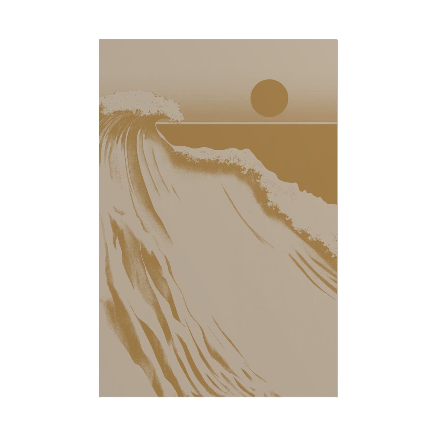 Crest - Gold - Fine Art Print