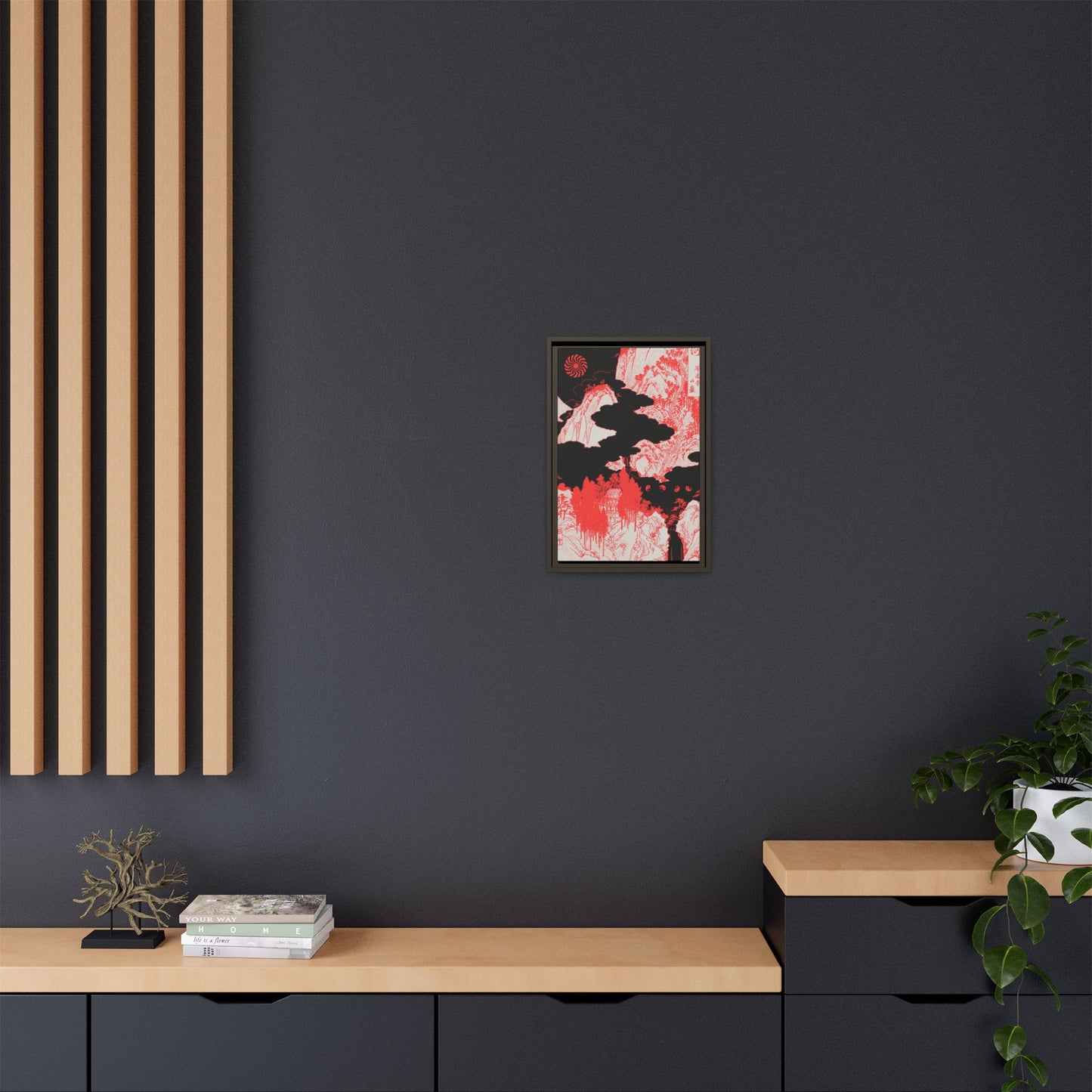 Funnel - Framed Canvas