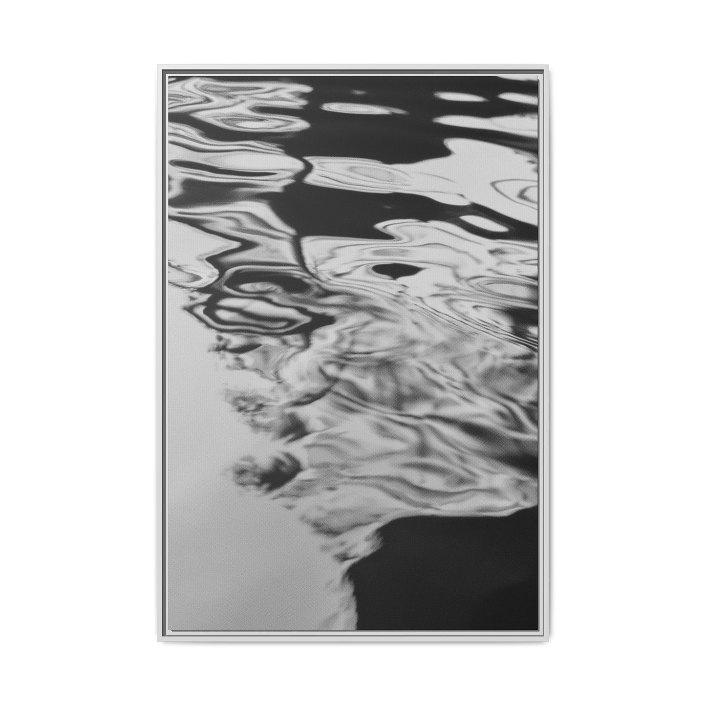 Ripple - Framed Canvas