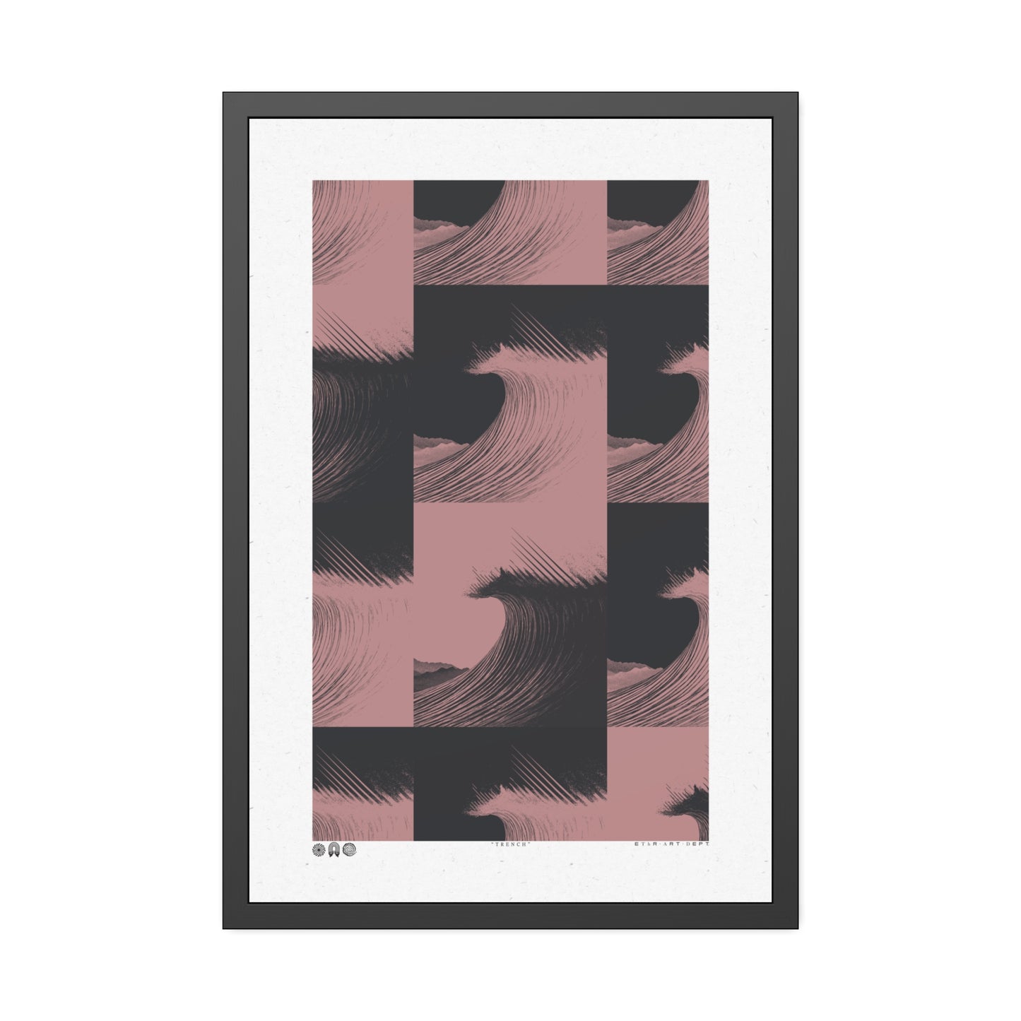 Trench - Dusk - Framed Print
