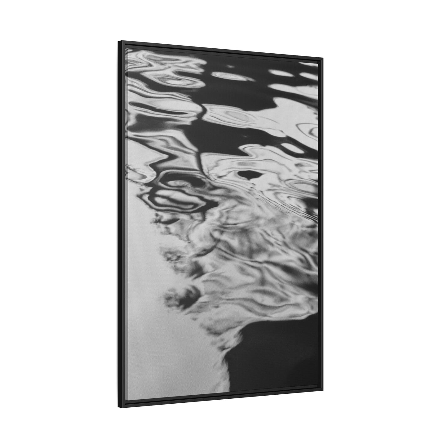 Ripple - Framed Canvas