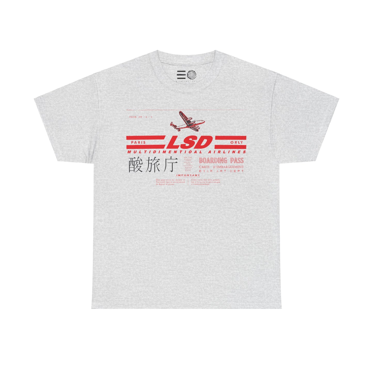 L.S.D. Boarding Pass T-Shirt