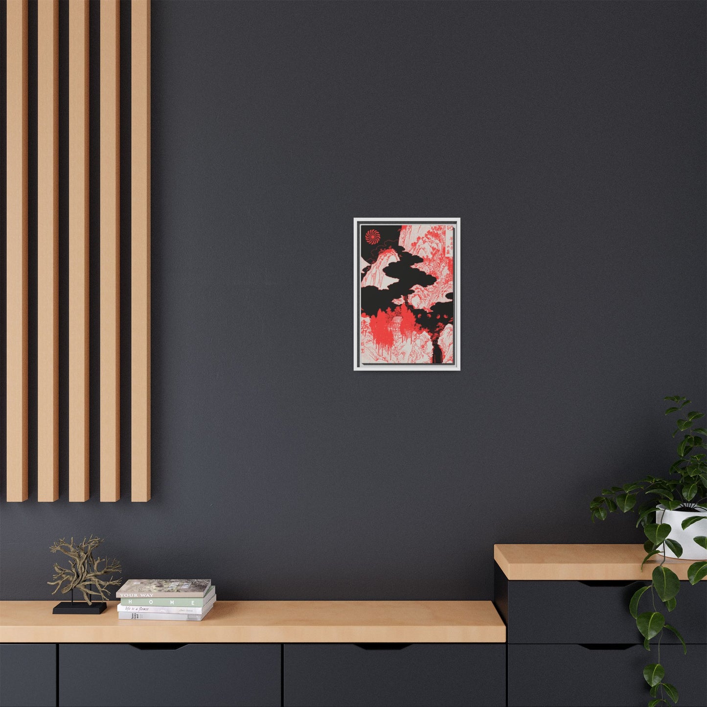 Funnel - Framed Canvas
