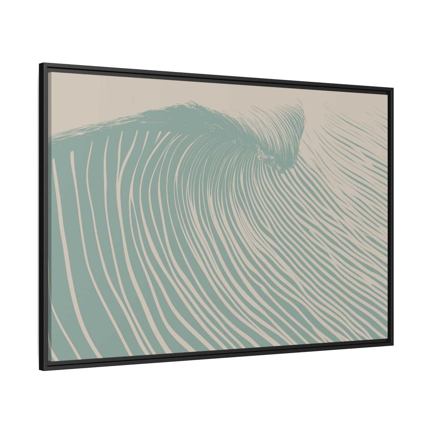 Wedge - Foam - Framed Canvas