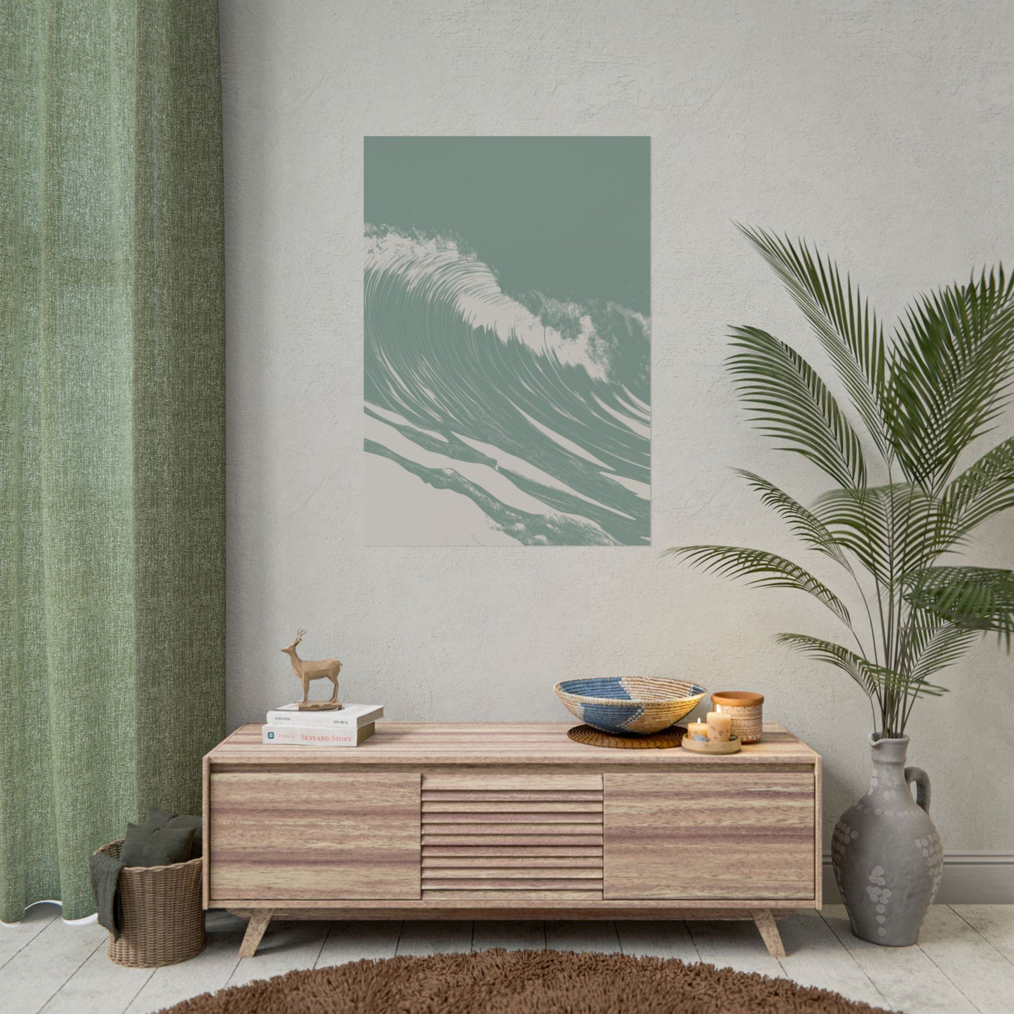 Invert - Sage - Fine Art Print