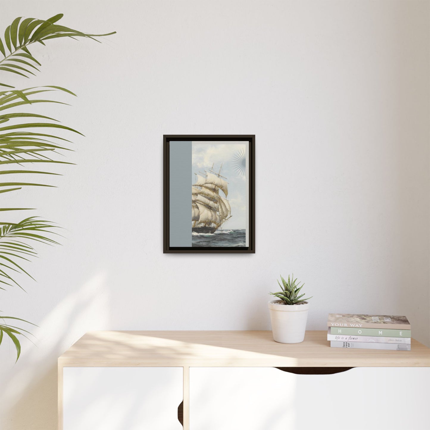 High Seas - MDRN ANTQ - Framed Canvas