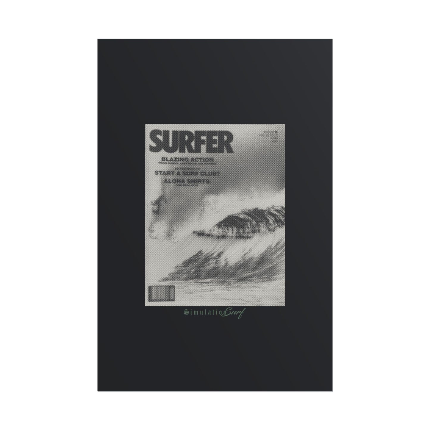 Drainer Cover Shot - Invert - Fine Art Print