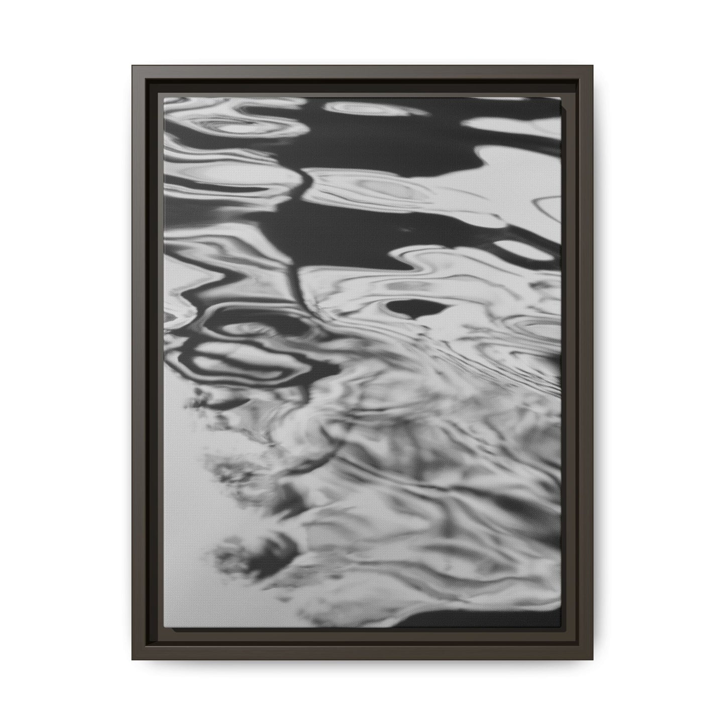 Ripple - Framed Canvas