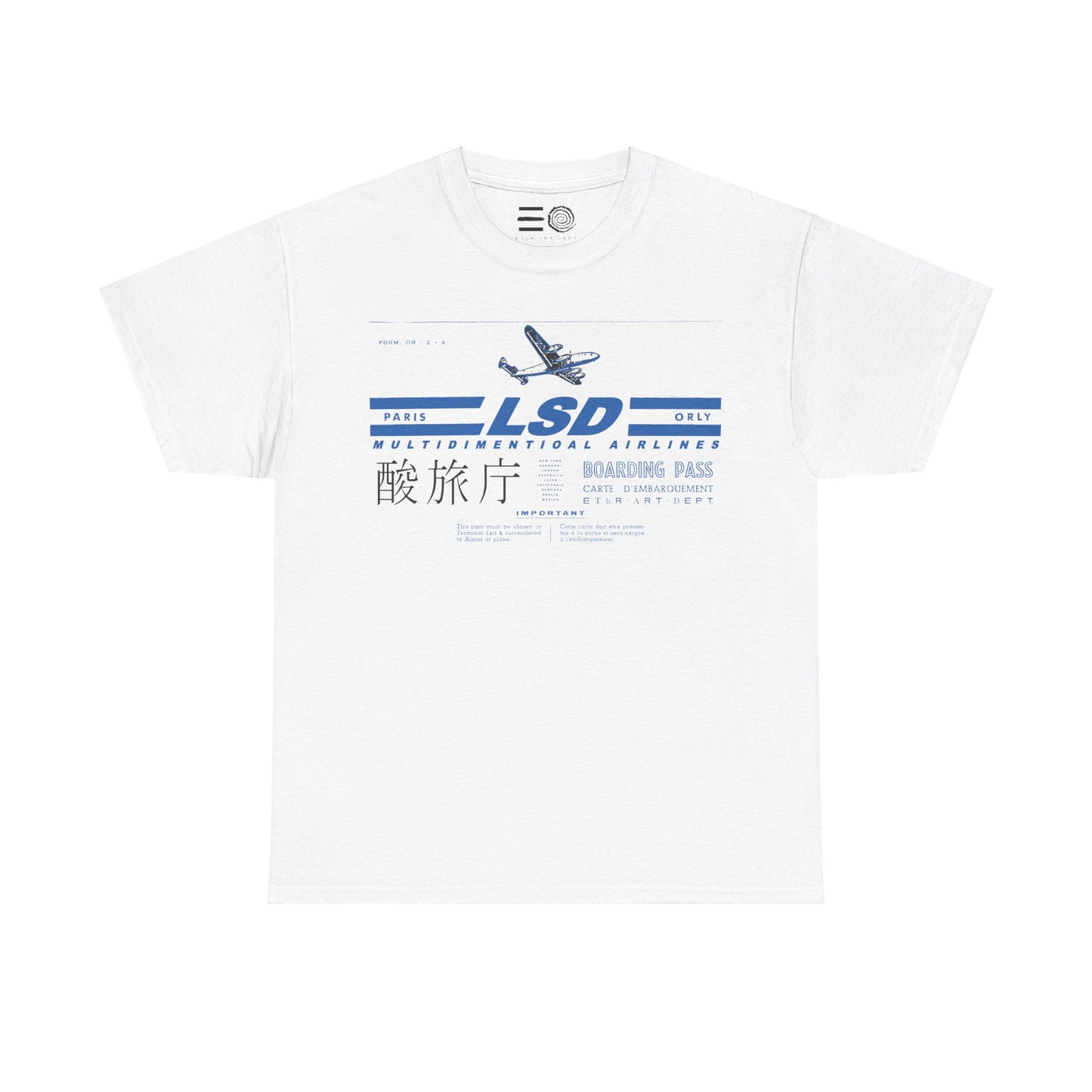 L.S.D. Boarding Pass T-Shirt