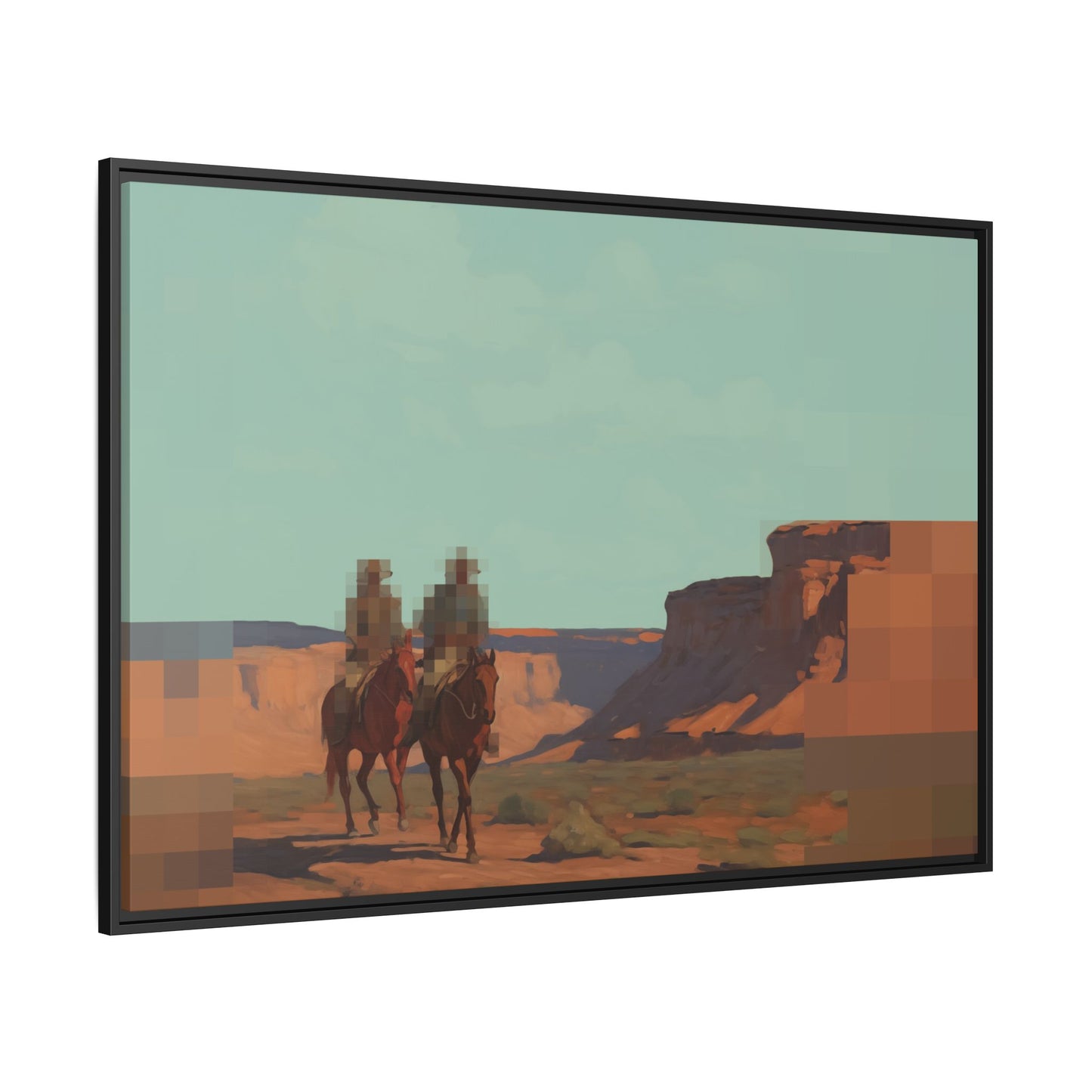 Westward - Framed Canvas