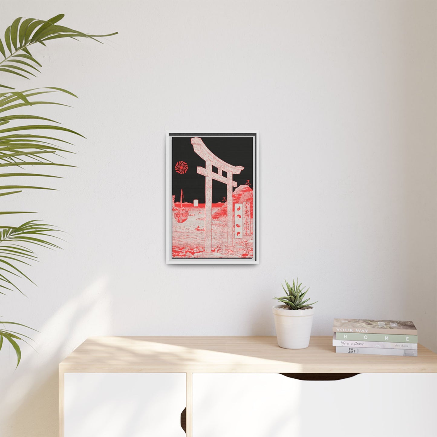Daily Commute - Framed Canvas