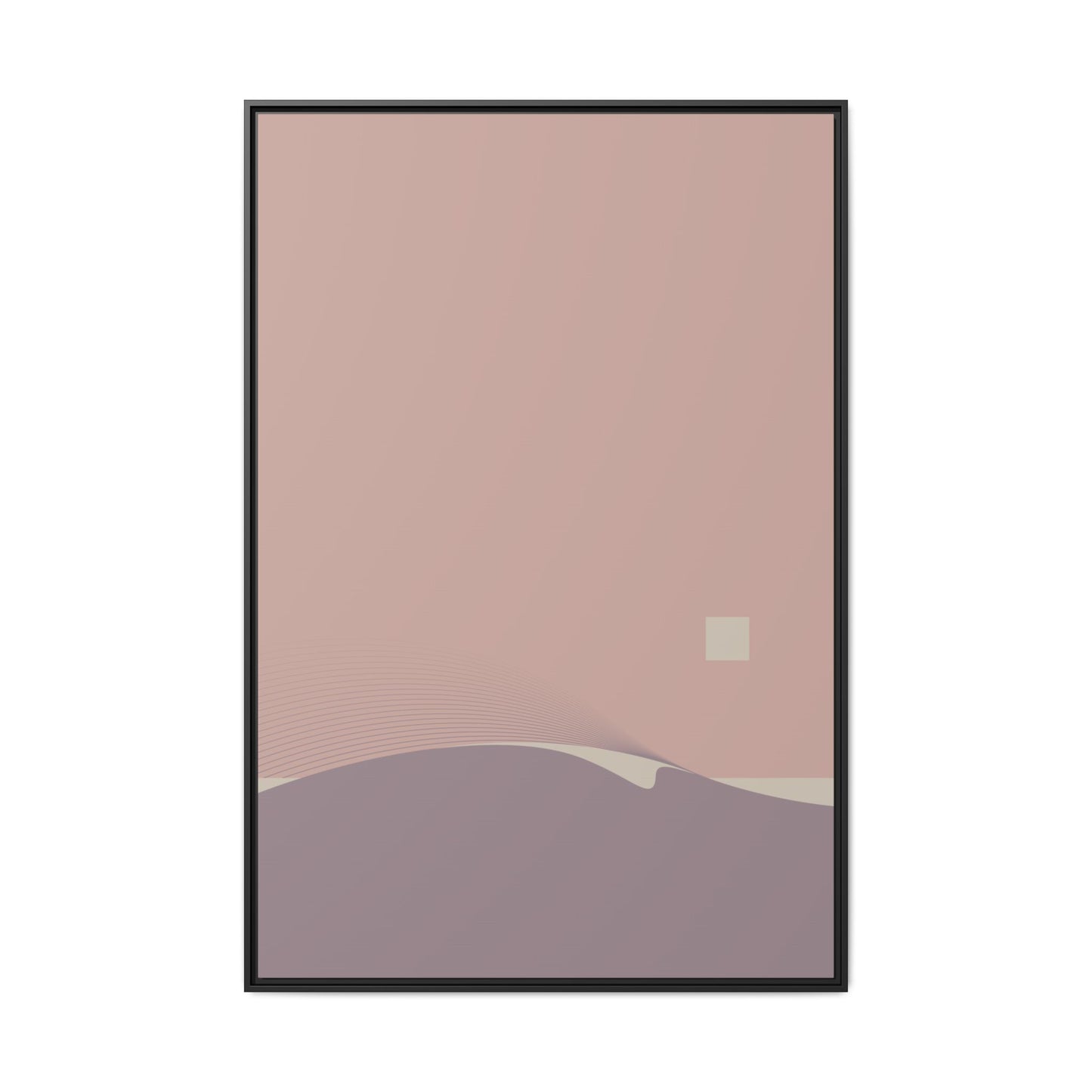 Day Wave - Dawn - XL Framed Canvas