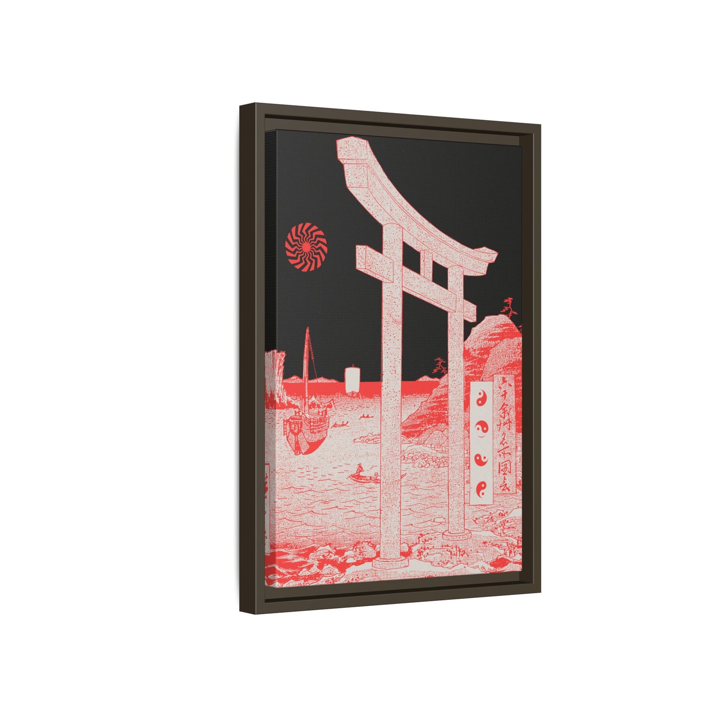 Daily Commute - Framed Canvas