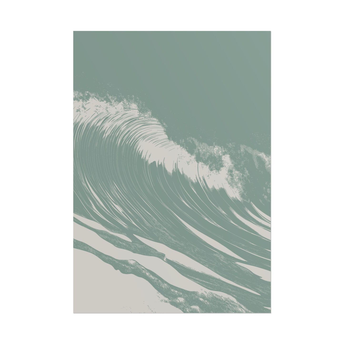 Invert - Sage - Fine Art Print