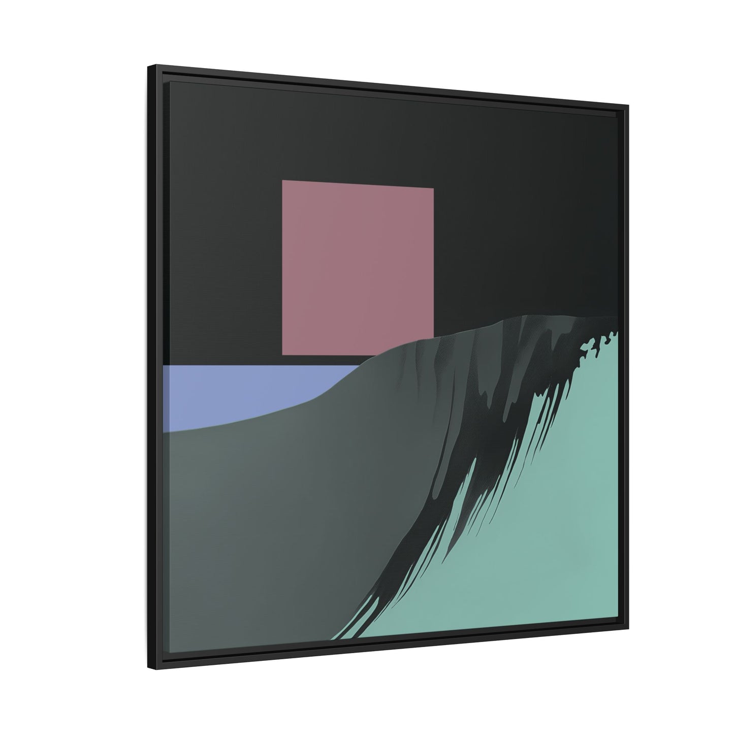 Scwared - Foam - Framed Canvas