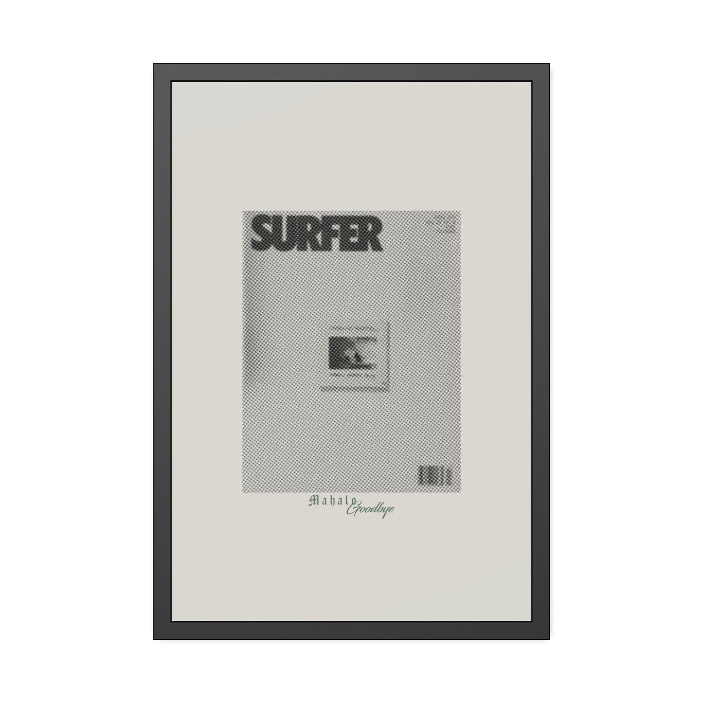 Slide Cover Shot - Framed Print