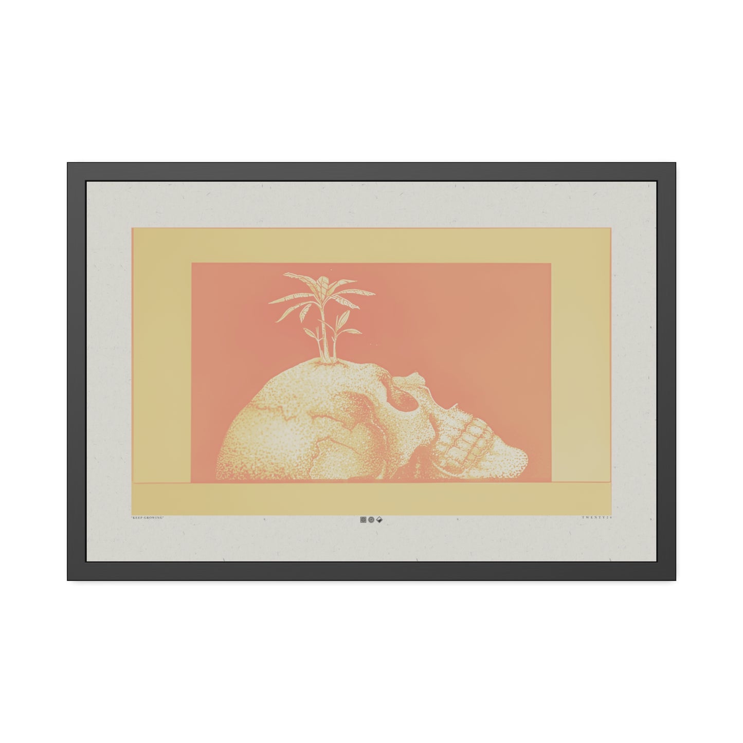 Keep Growing - Sunny - Framed Print