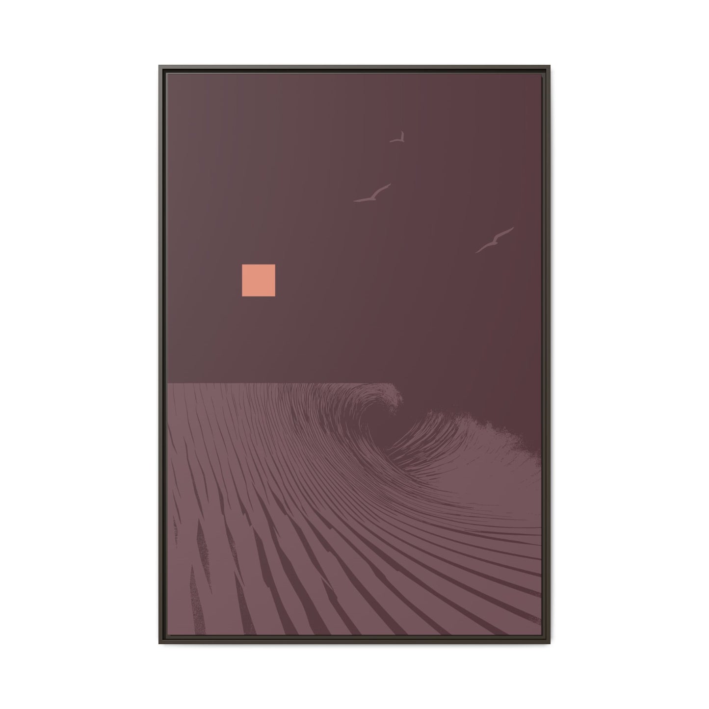 Vortex - Dusk - XL Framed Canvas