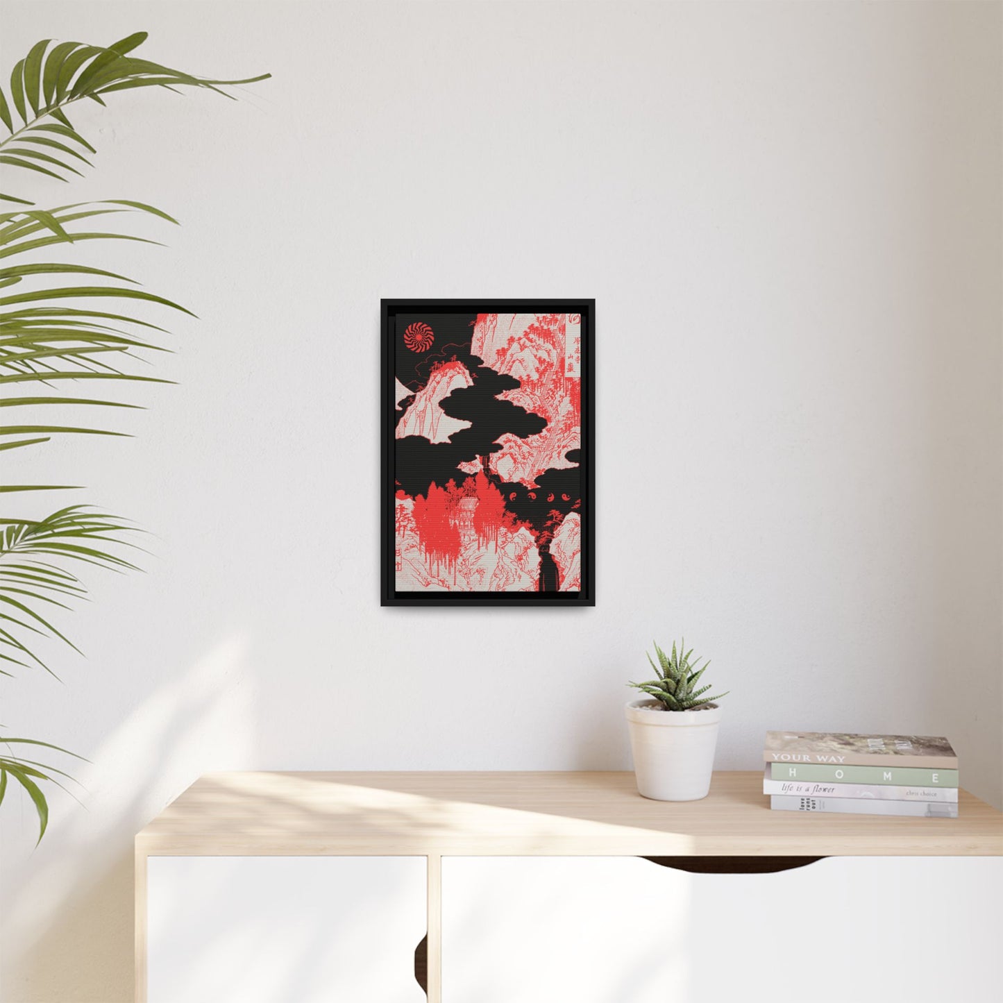Funnel - Framed Canvas