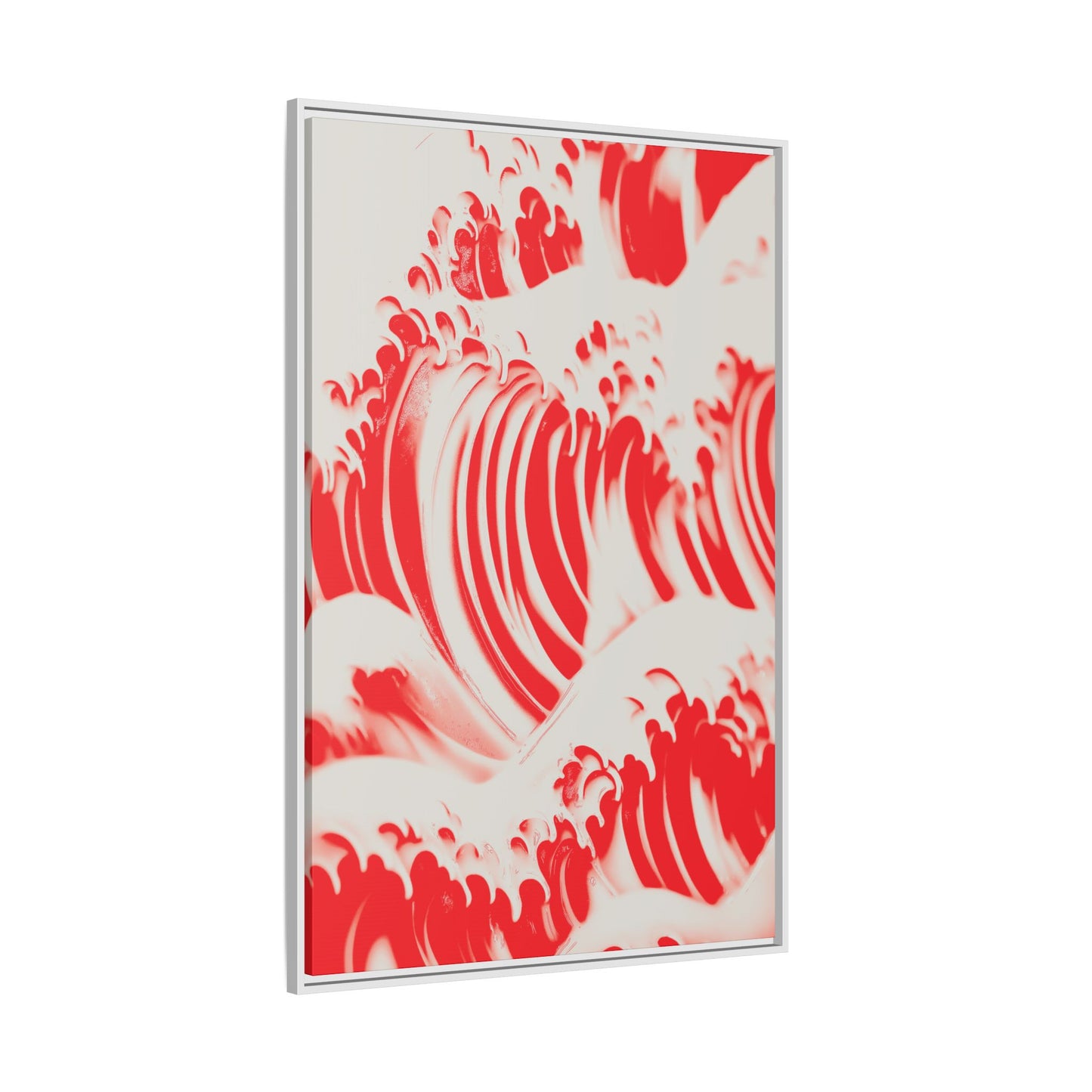 Eastern Crest - Lava - Framed Canvas