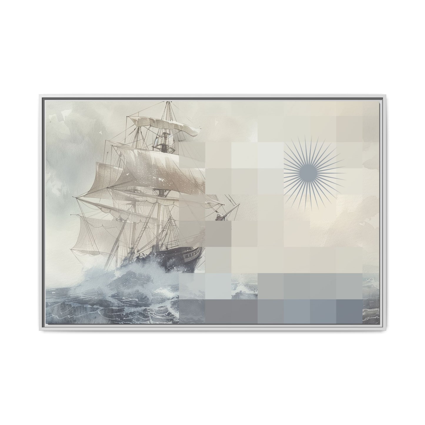 Wake - Framed Canvas