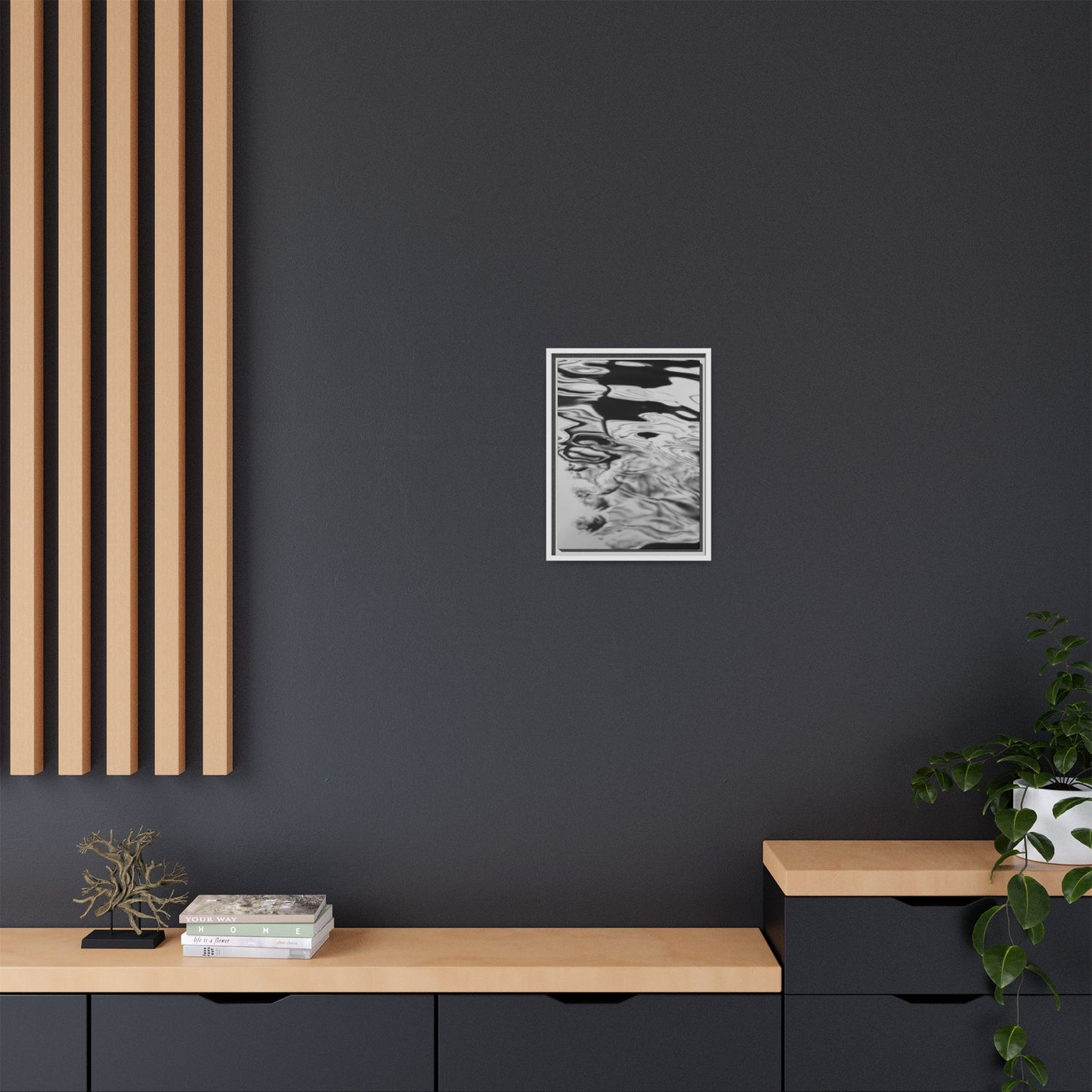 Ripple - Framed Canvas