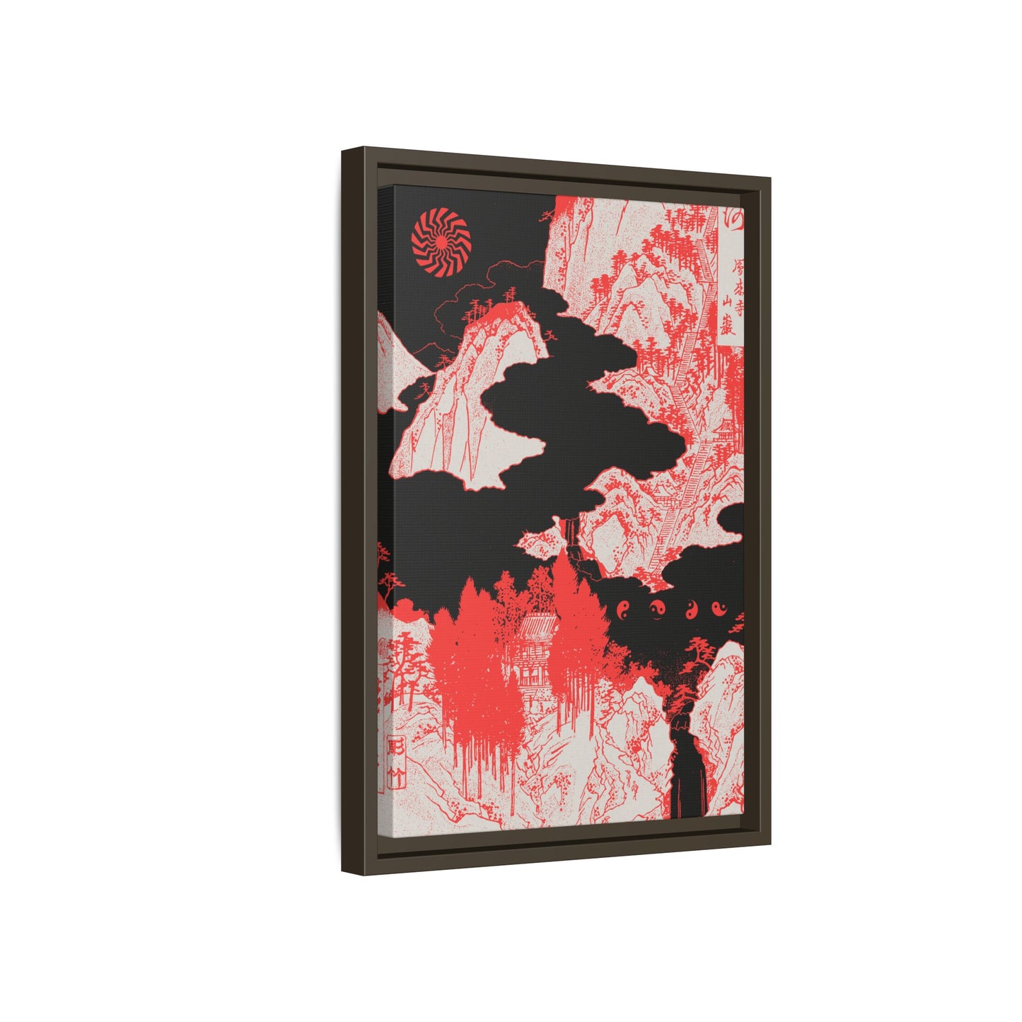 Funnel - Framed Canvas