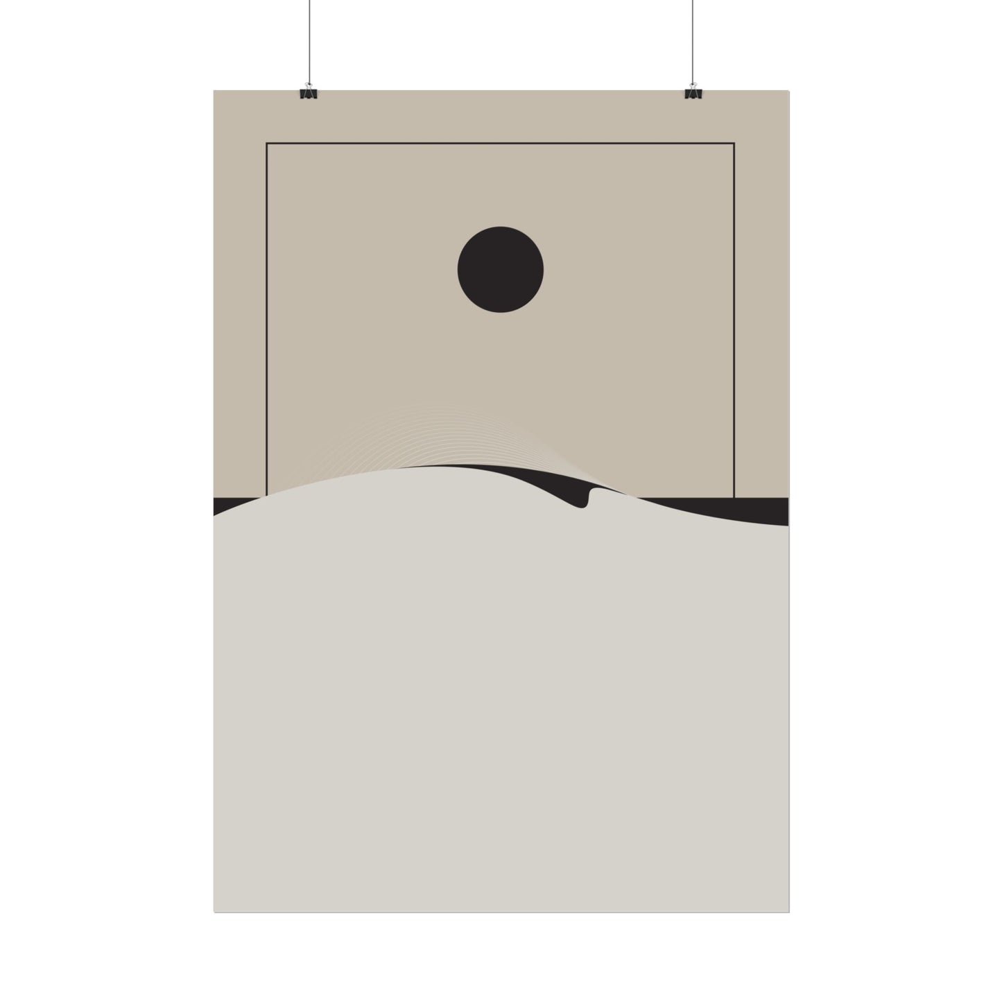 Day Wave 4 - Sand - Fine Art Print