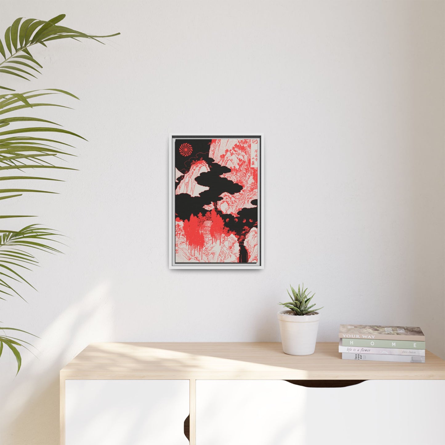 Funnel - Framed Canvas