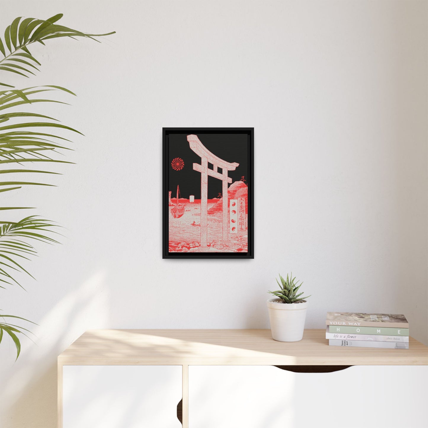 Daily Commute - Framed Canvas