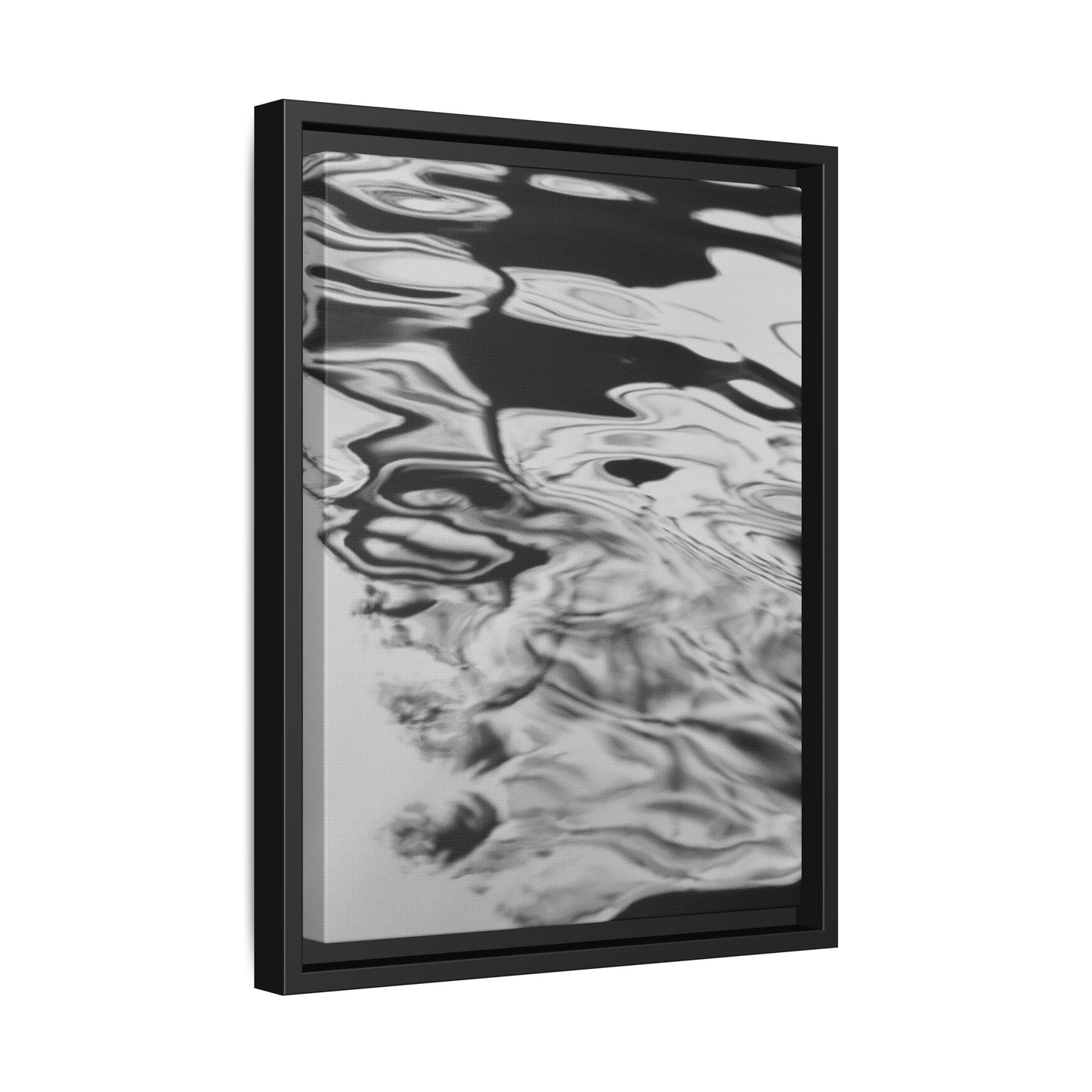 Ripple - Framed Canvas