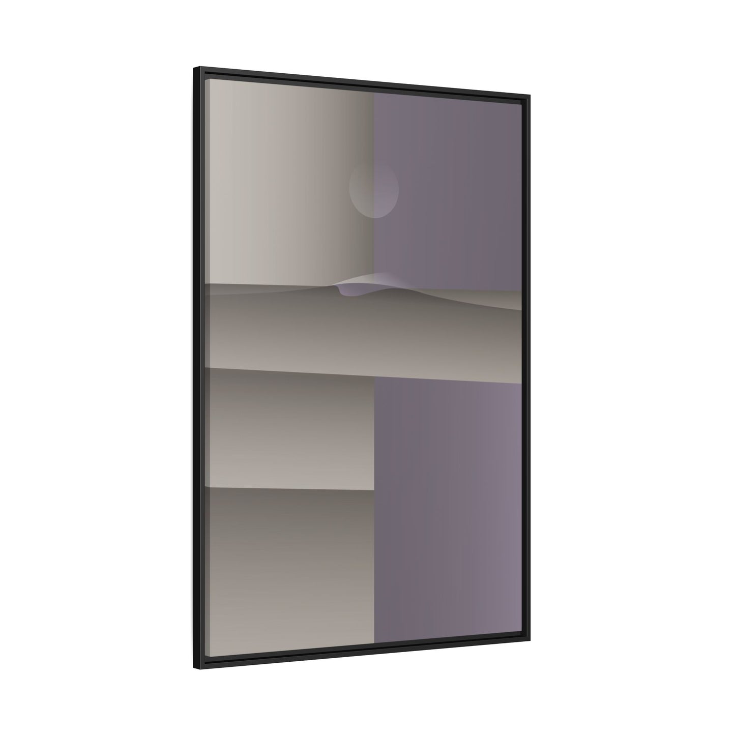 Boxed - Purple Haze - Framed Canvas