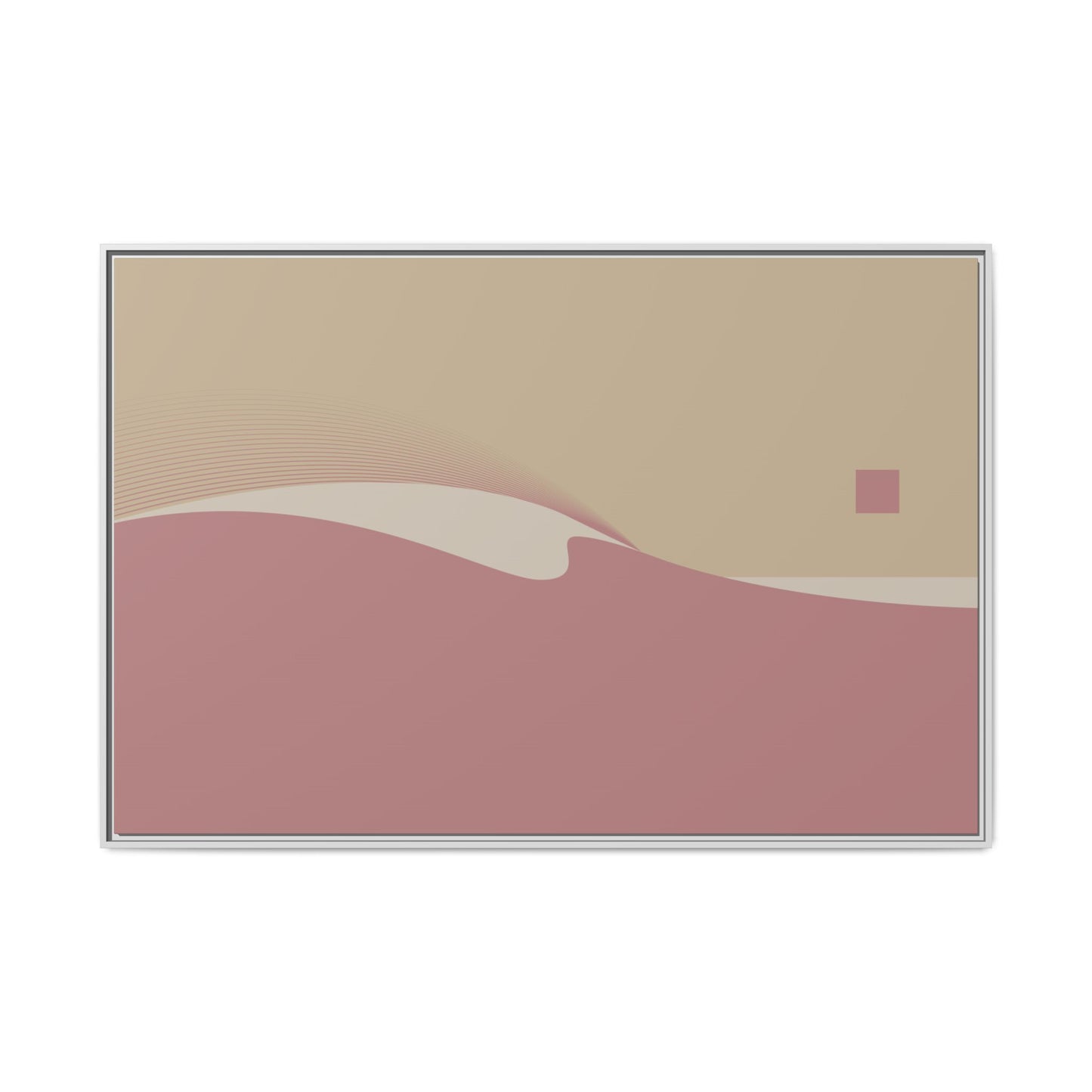 Day Wave - Dusk - XL Framed Canvas