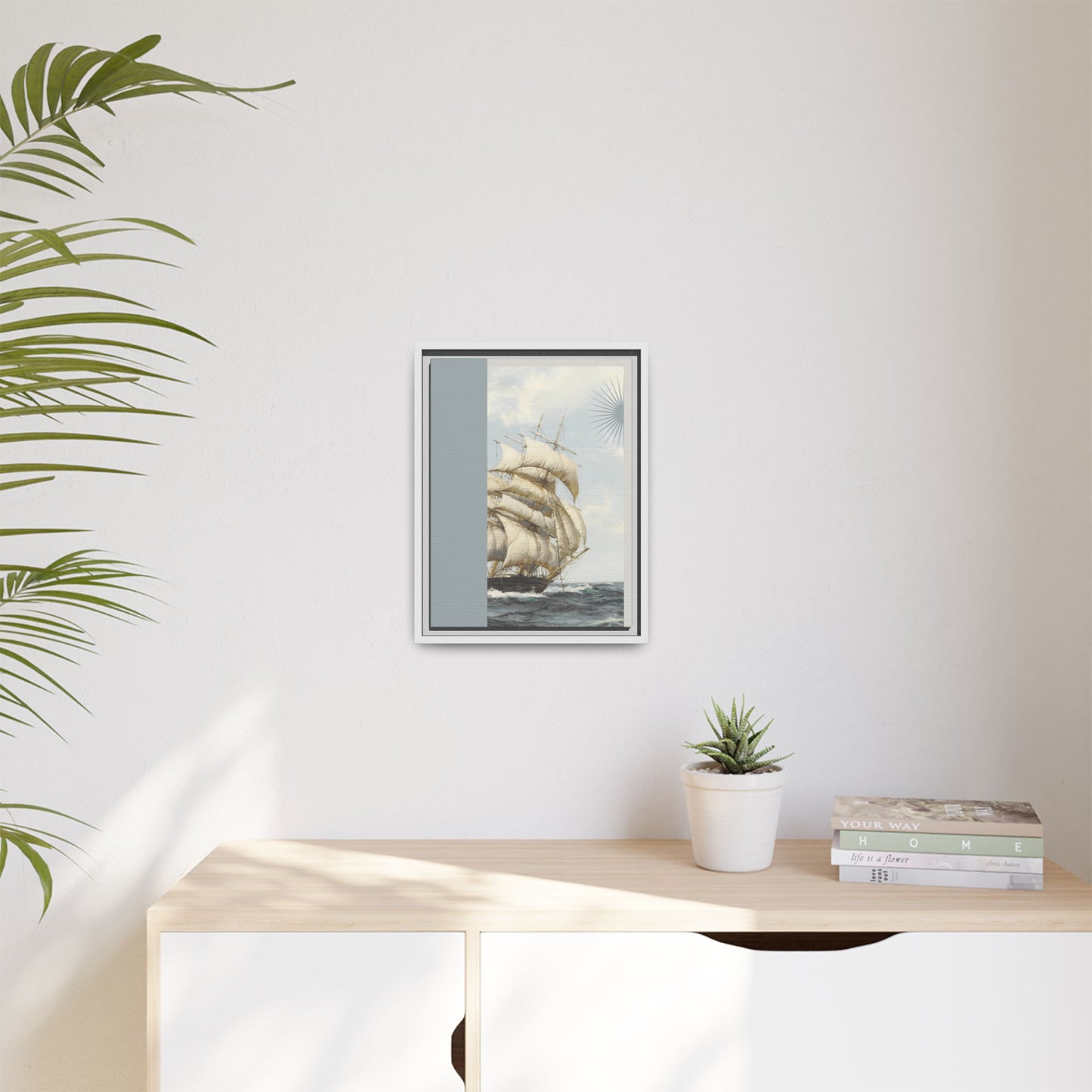 High Seas - MDRN ANTQ - Framed Canvas