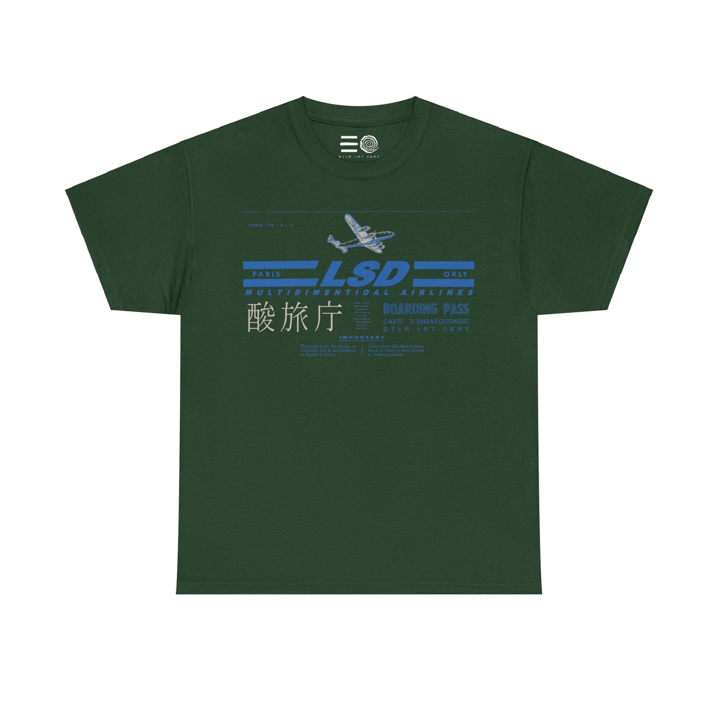 L.S.D. Boarding Pass T-Shirt