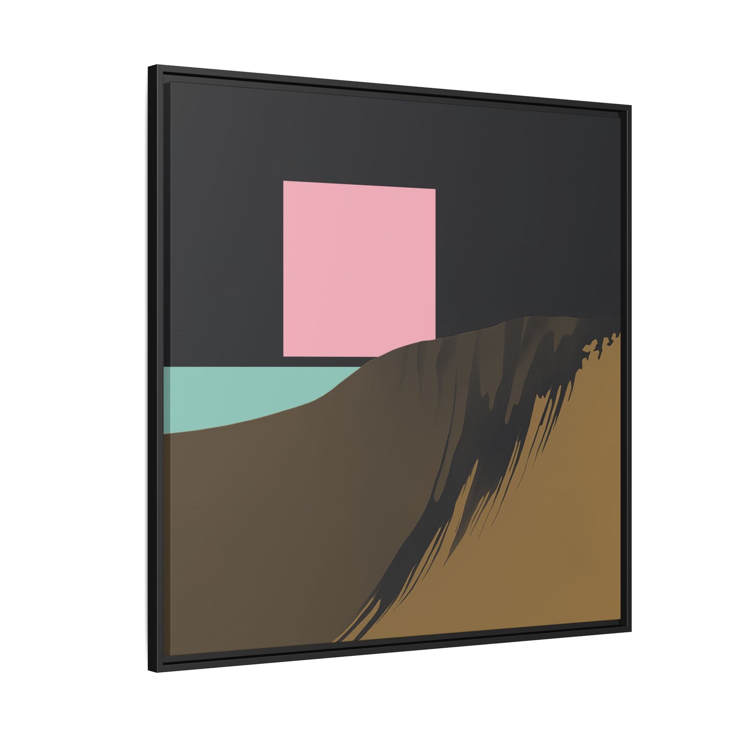 Scwared - Earth - Framed Canvas