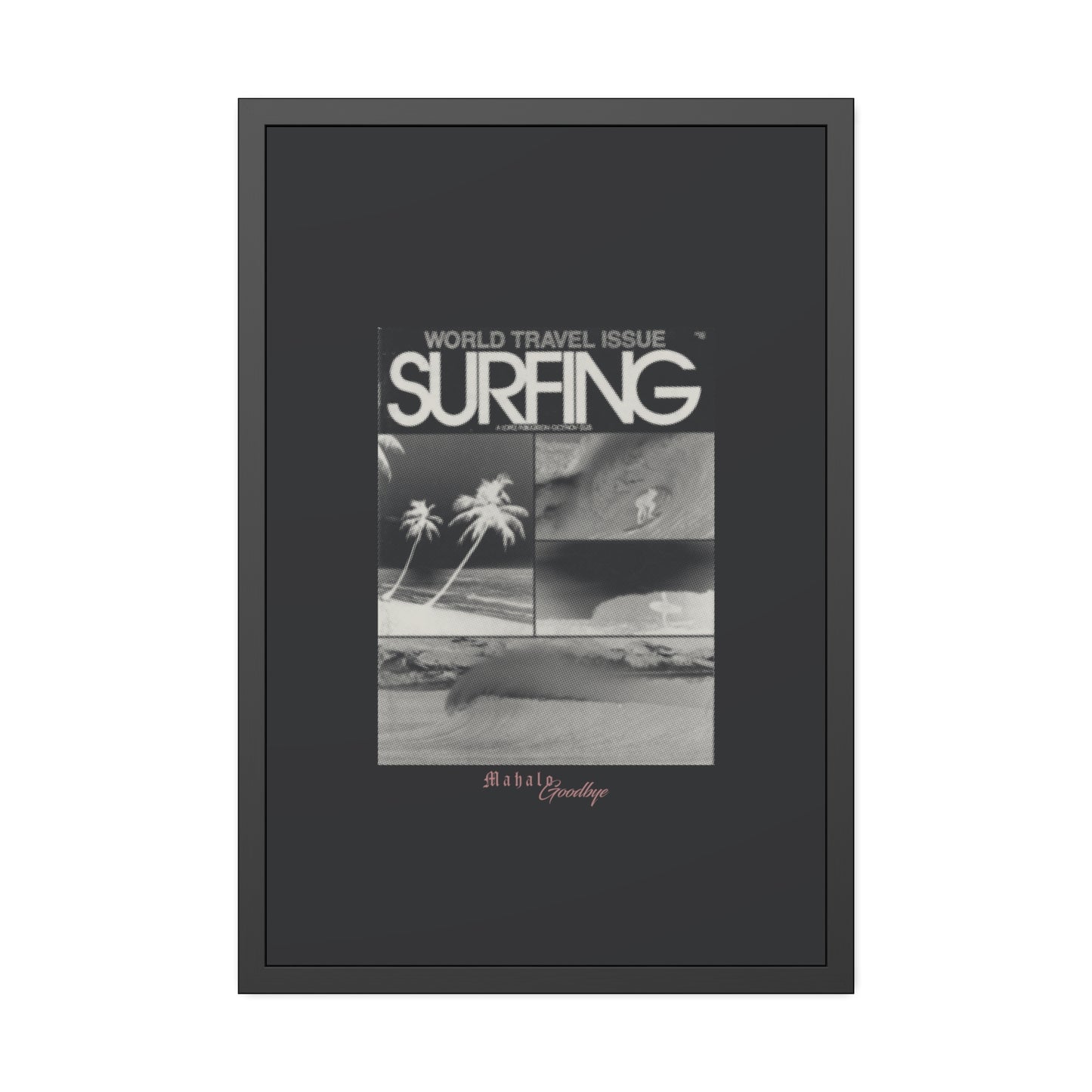 Sequence Cover Shot - Invert - Framed Print