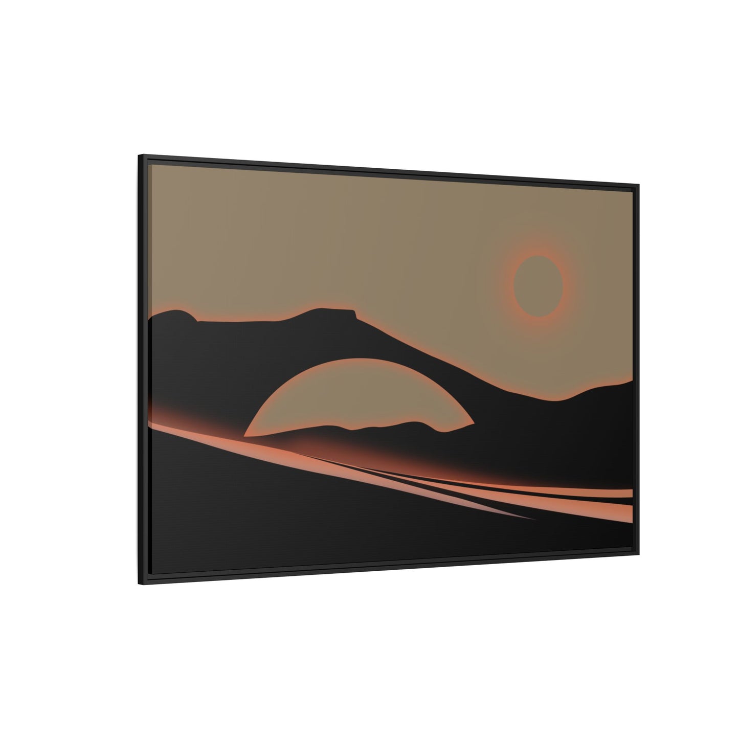 Copy of Archway - Sand - Framed Canvas
