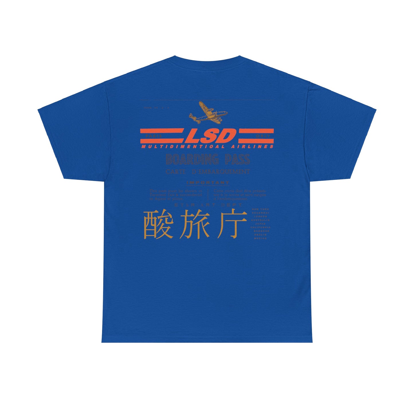 L.S.D. Boarding Pass T-Shirt