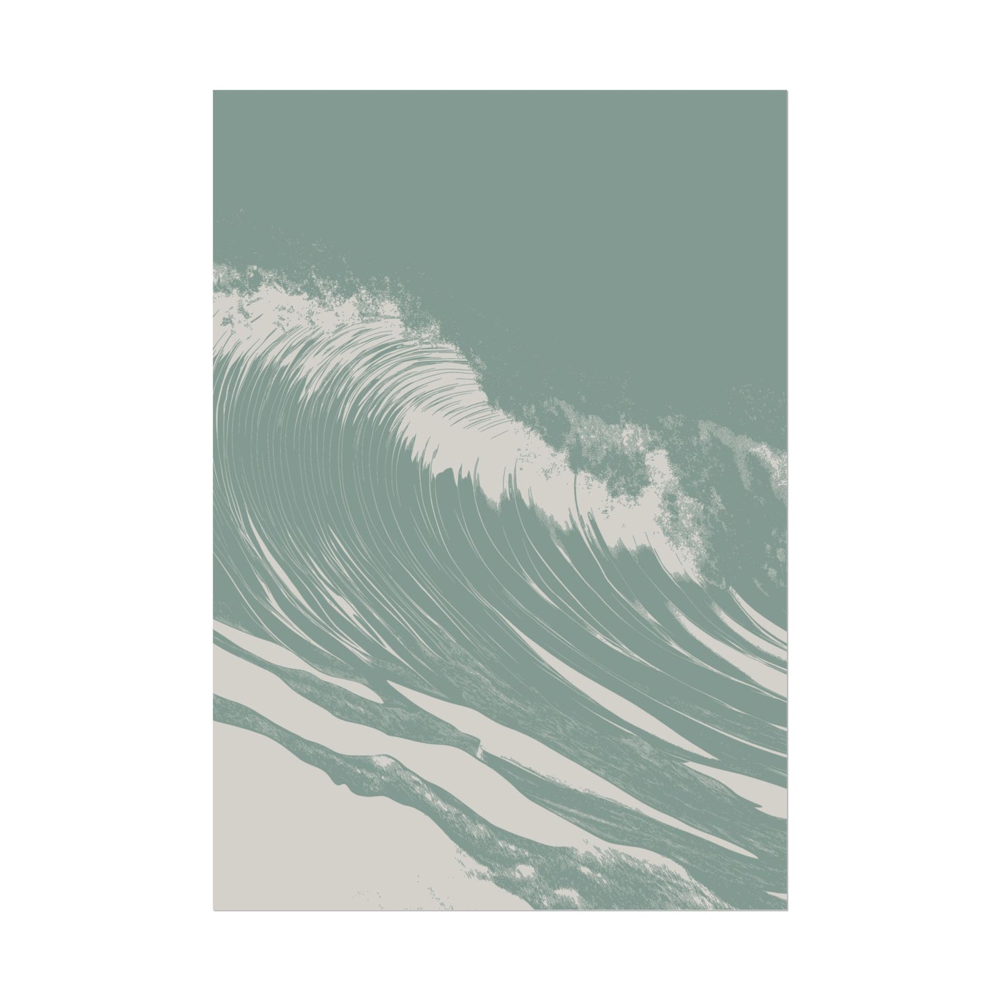 Invert - Sage - Fine Art Print