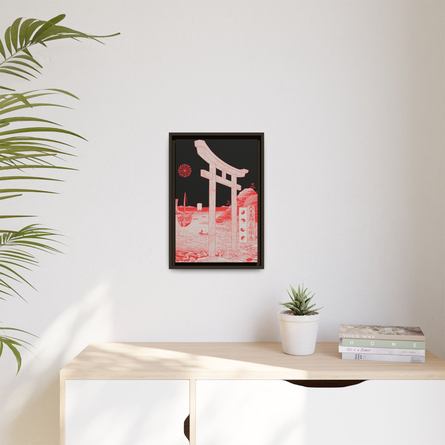 Daily Commute - Framed Canvas