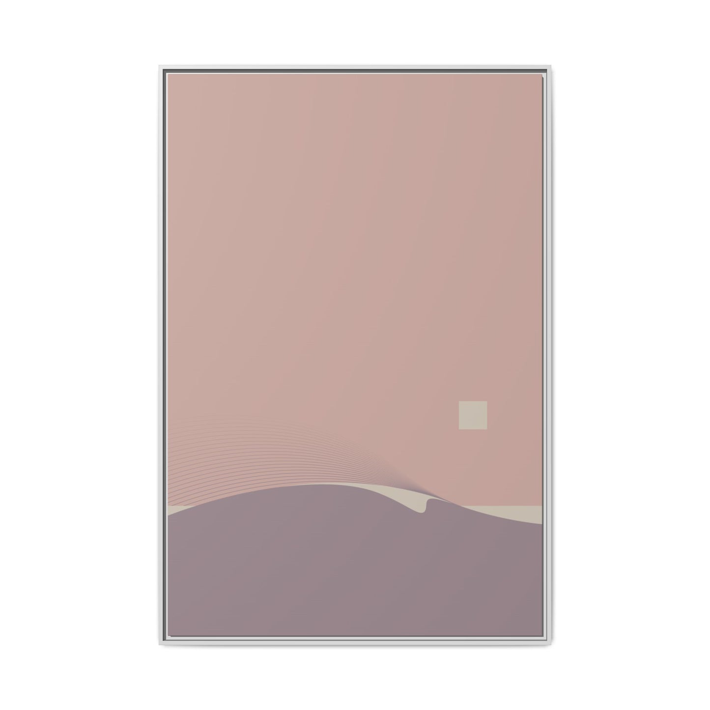 Day Wave - Dawn - XL Framed Canvas