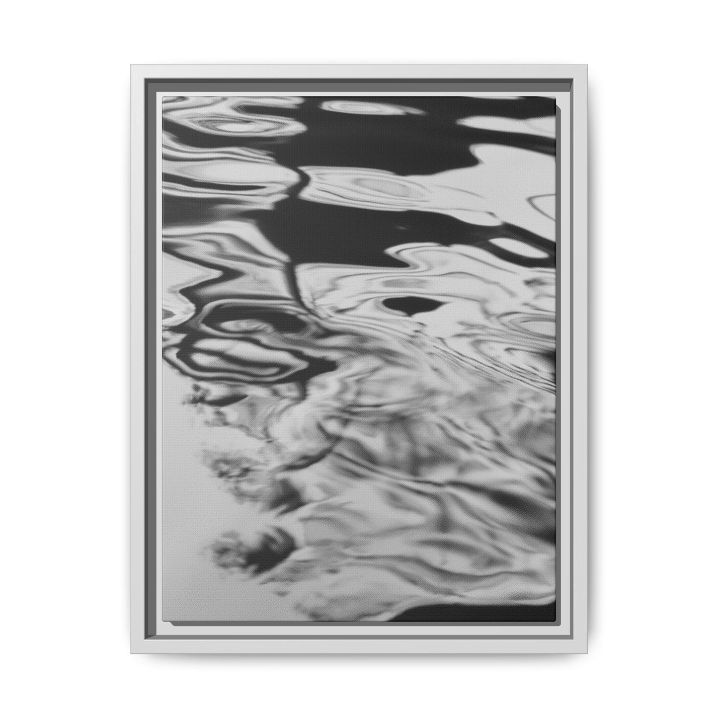 Ripple - Framed Canvas