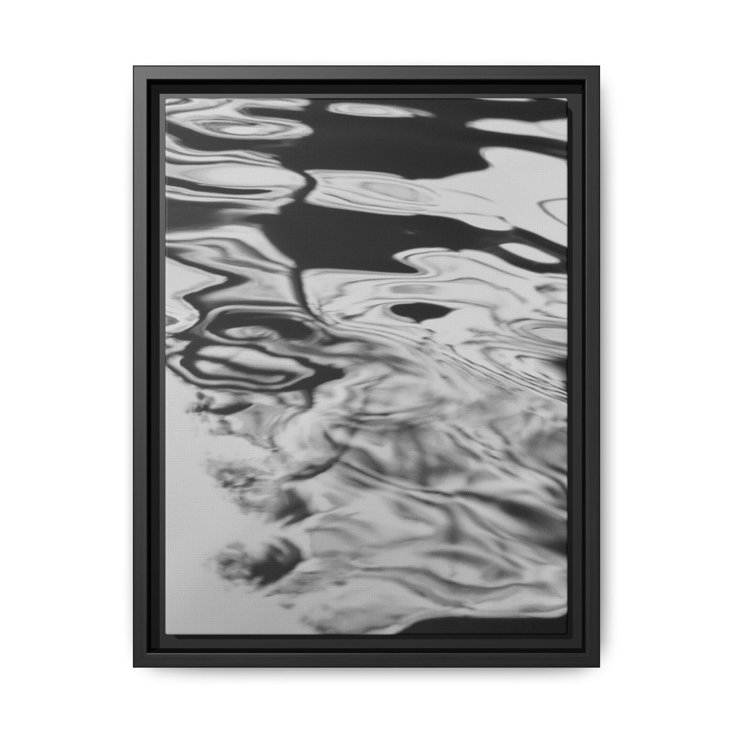 Ripple - Framed Canvas