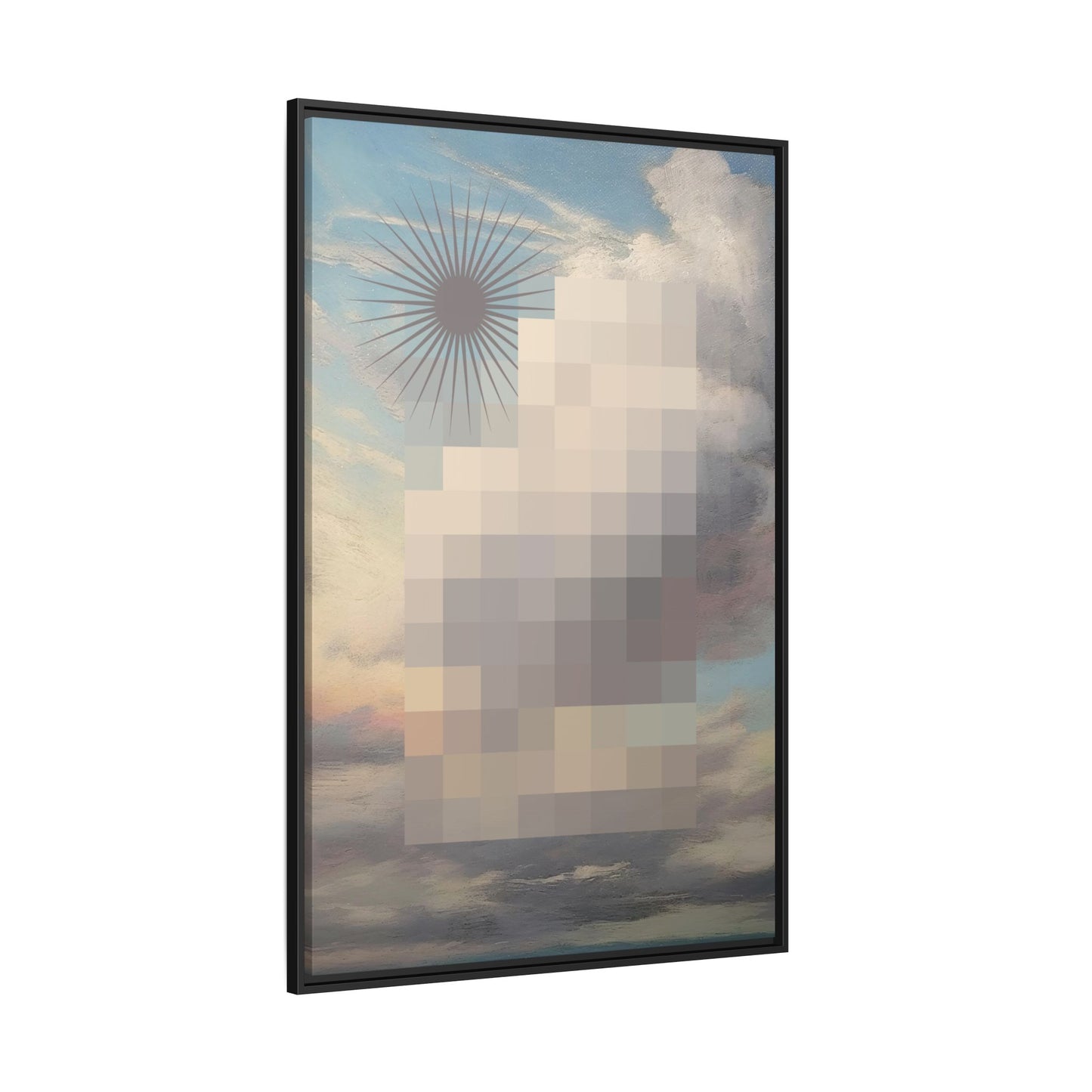 Stratus- Framed Canvas
