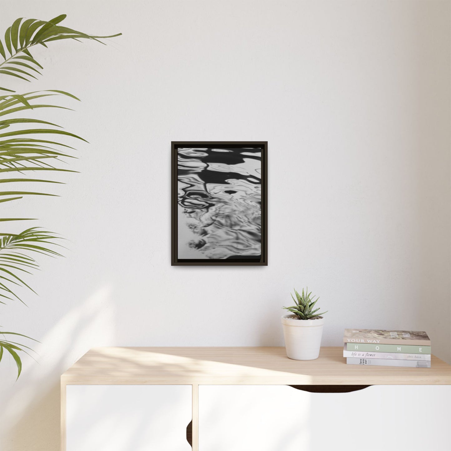 Ripple - Framed Canvas