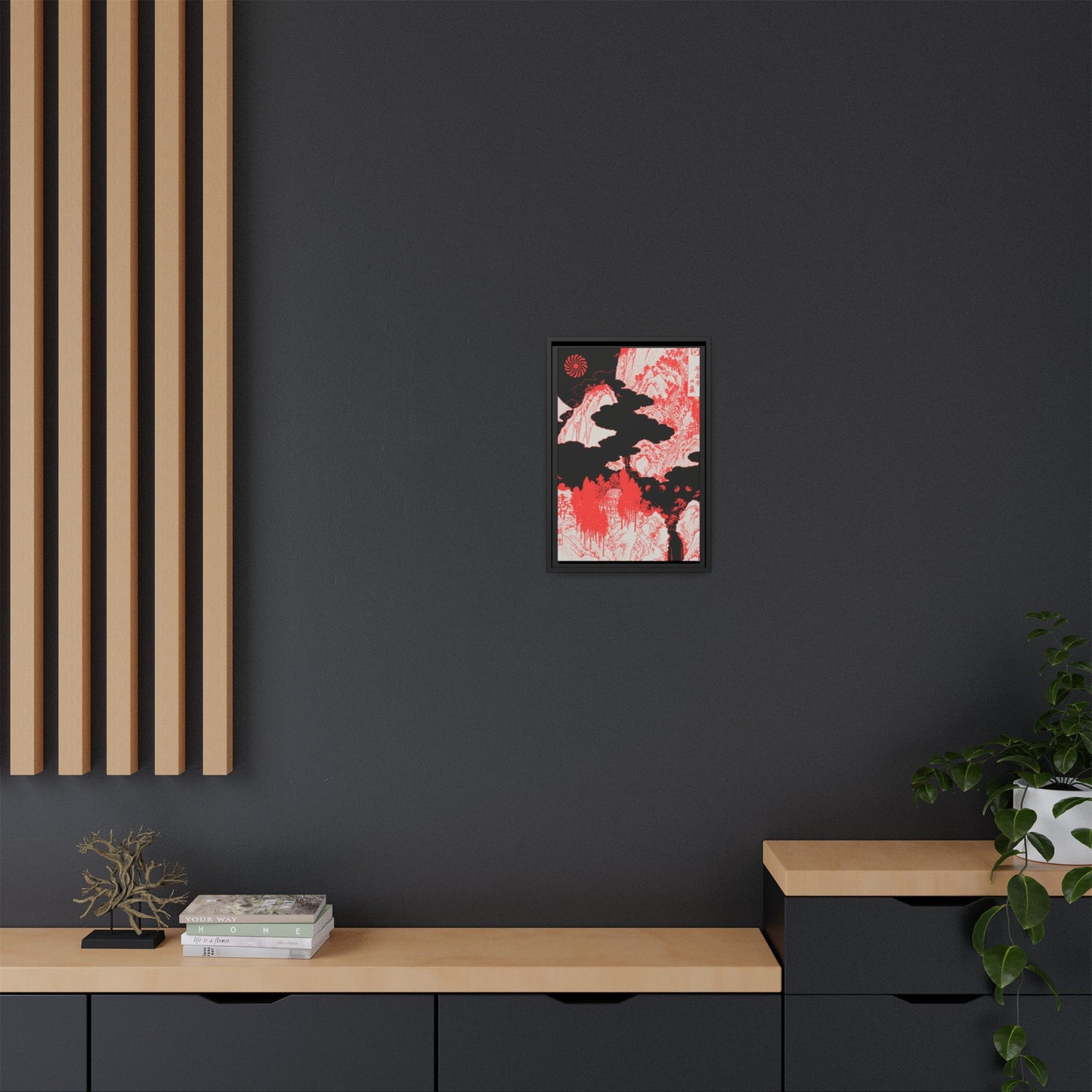 Funnel - Framed Canvas
