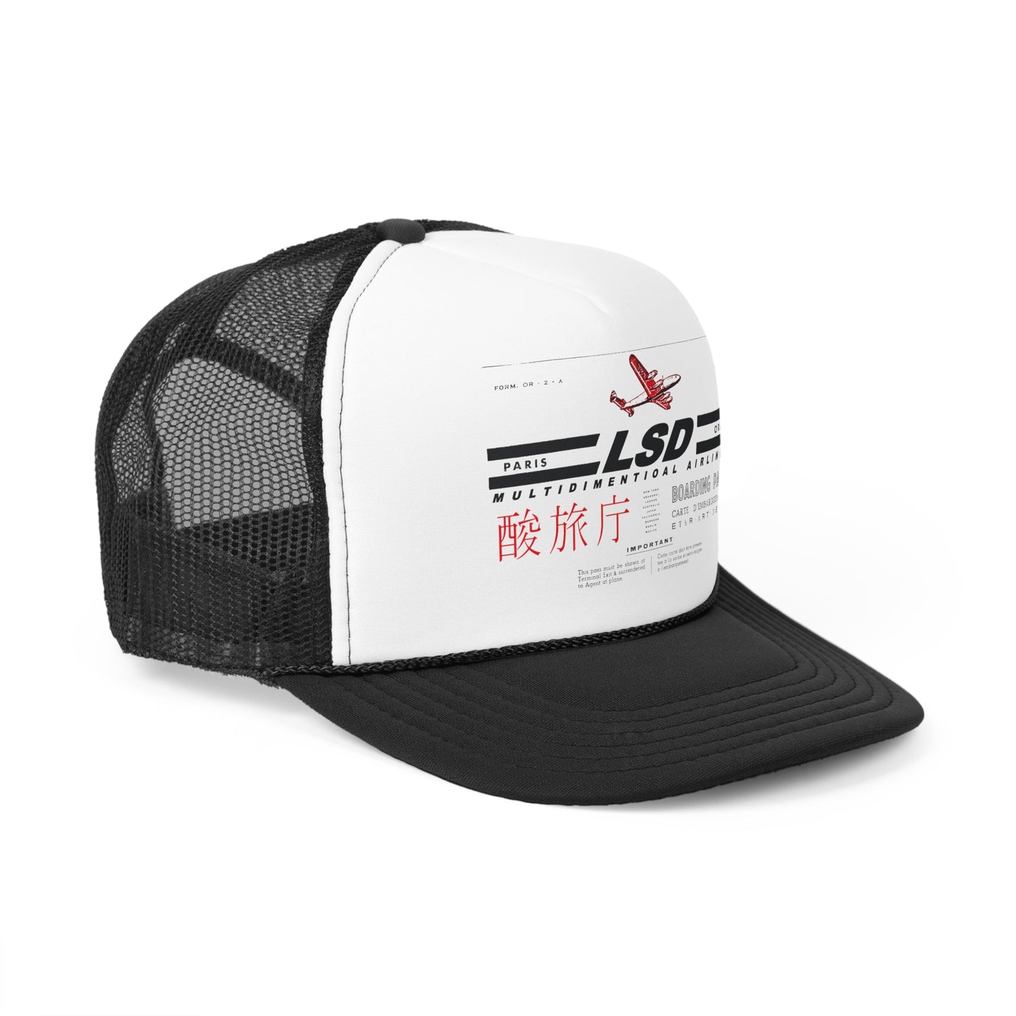 L.S.D. Boarding Pass Trucker